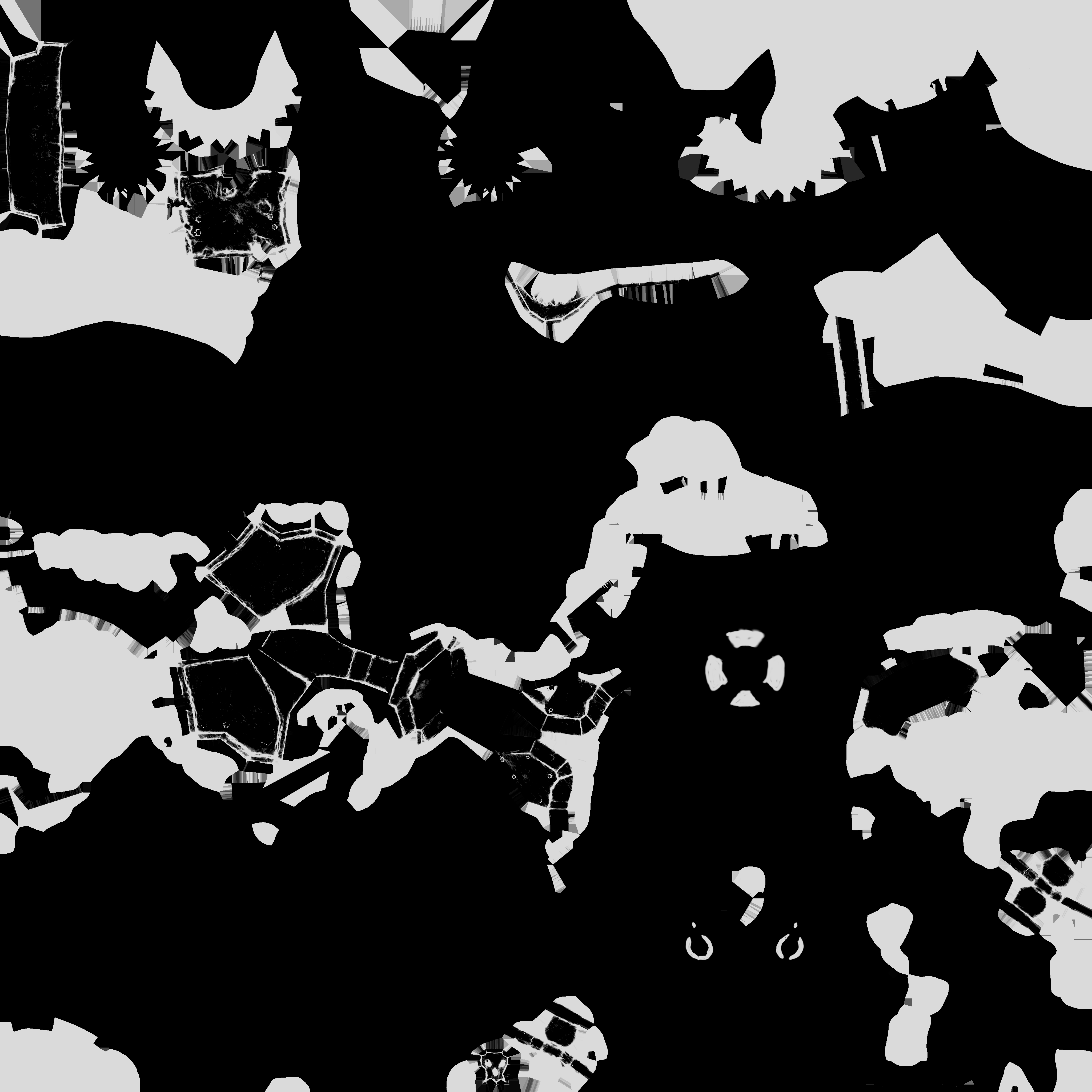 Metallic map texture